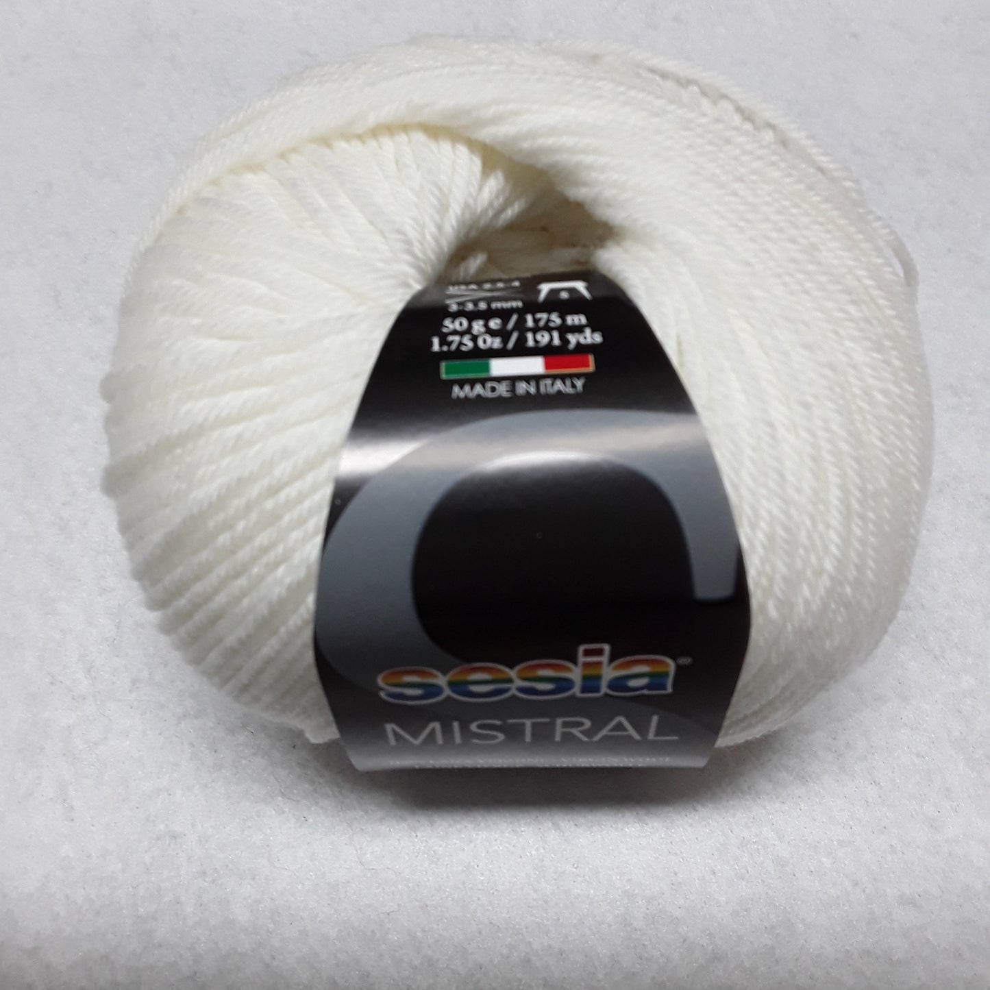 Mistral Sesia 100% LANA MERINO FINE IRRESTRINGIBILE