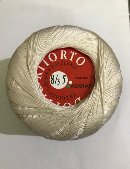 COTONE EGIZIANO DOPPIO RITORTO 5 ( 2 varianti)