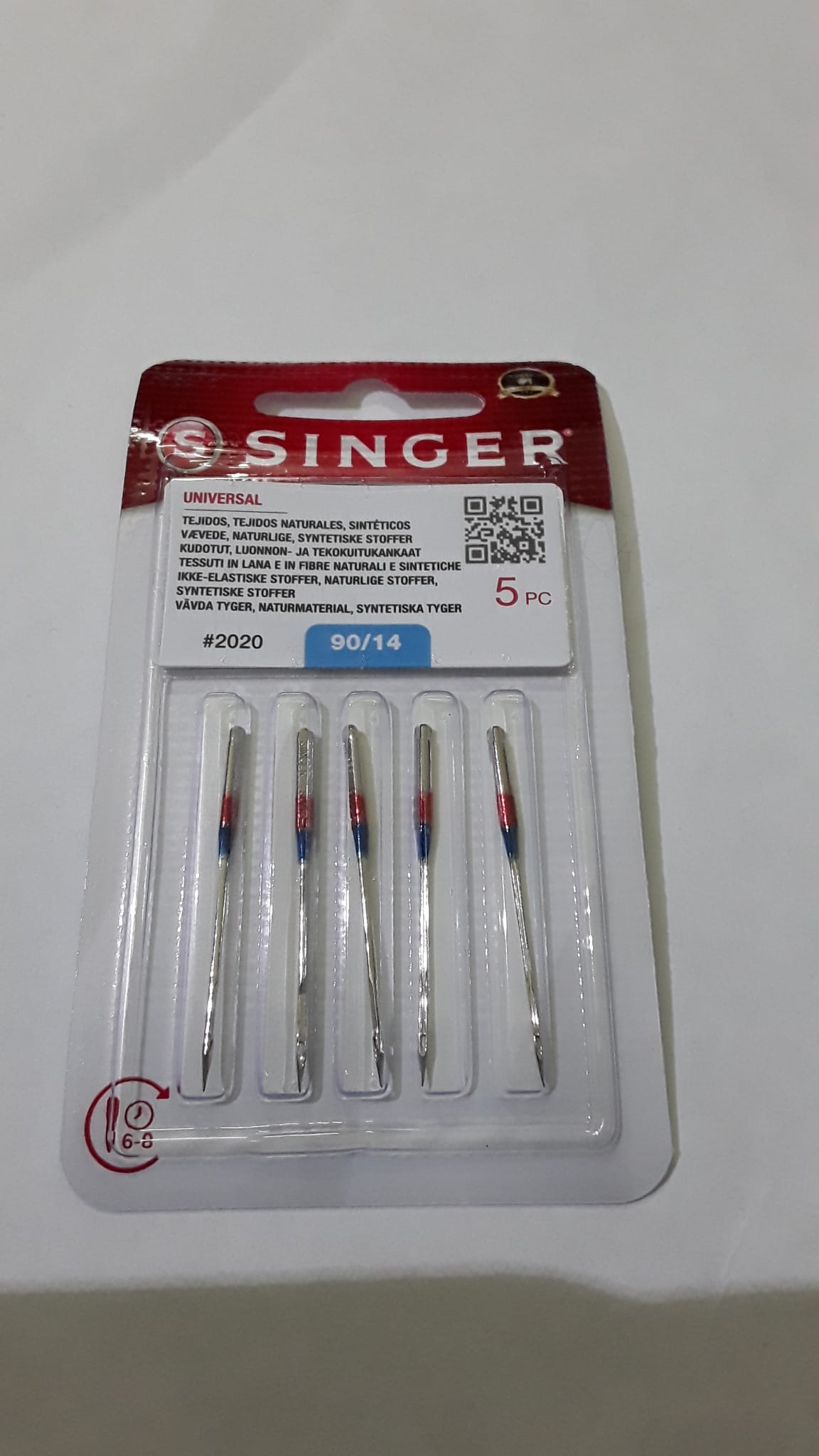 Organ Aghi Per Macchina Da Cucire Universali 130/705 H - 20 Pezzi (70/10-100/16) + Infila-Ago