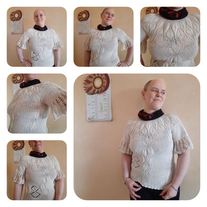 Kit Maglia Intreccio di Foglie