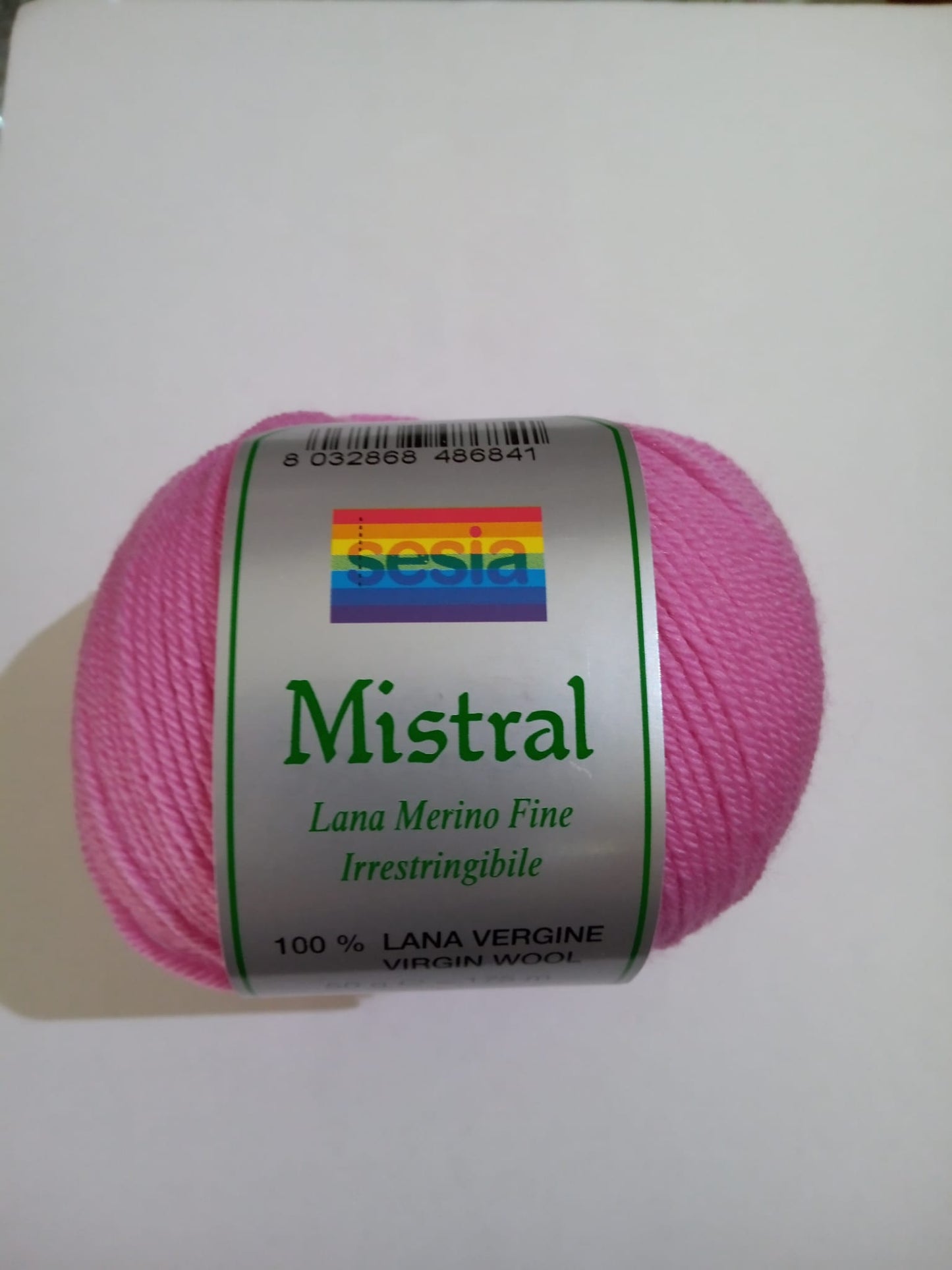 Mistral Sesia 100% LANA MERINO FINE IRRESTRINGIBILE