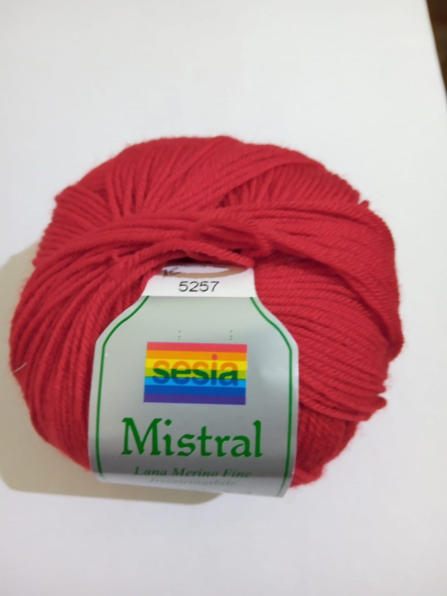 Mistral Sesia 100% LANA MERINO FINE IRRESTRINGIBILE