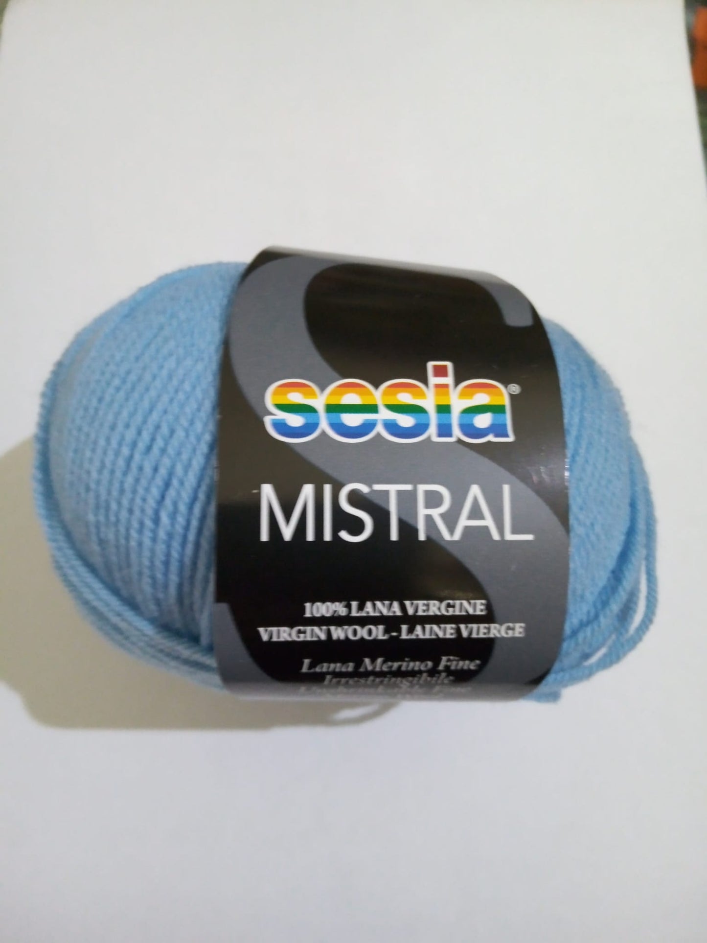 Mistral Sesia 100% LANA MERINO FINE IRRESTRINGIBILE