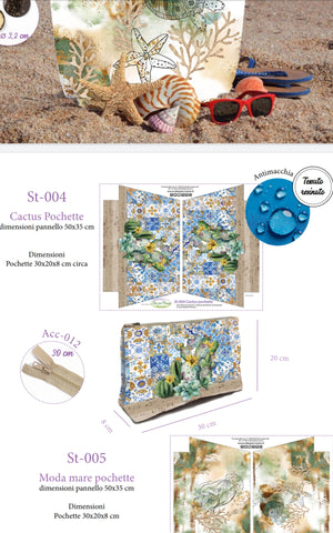 ST-004 Pannello Pochette Cactus